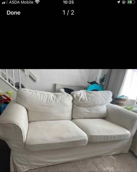 Photo of free IKEA sofa (EKTORP (Purley CR8) #1