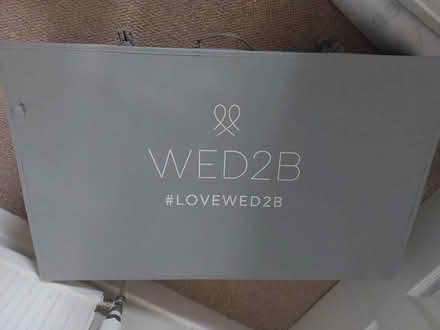 Photo of free Large Wed2b bridal dress box (Spital CH63) #1