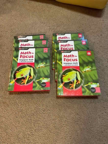 Photo of free Singapore math 2A & 2B (West Chester) #1