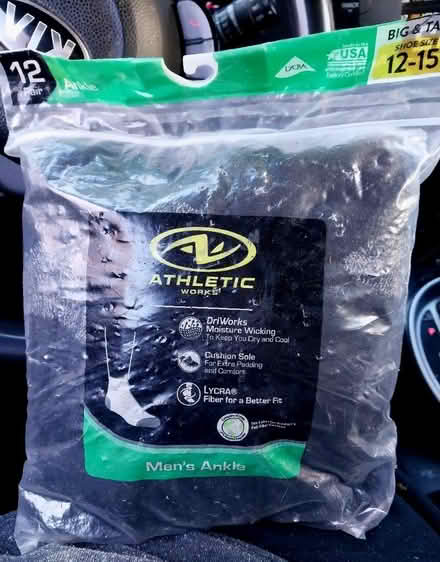 Photo of free Men's Big & Tall Ankle Socks (Billy Graham & I-85) #2
