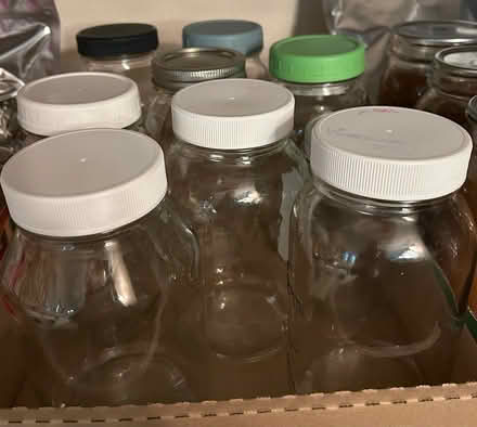 Photo of free Narrow mouth quart jars (Eubank/Montgomery) #1