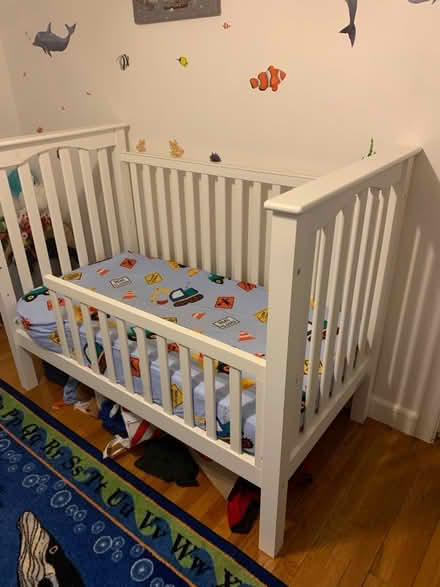 Photo of free Pottery barn kid crib and mattress (Sharon) #3