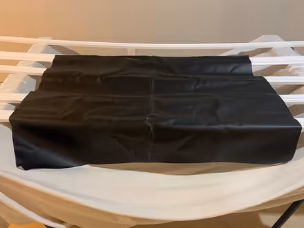 Photo of free Black vinyl fabric remnant (Orleans - Chapel Hill South) #1