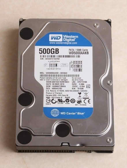 Photo of free 500GB Disk Drive 3.5in (Old Heath CO2) #1