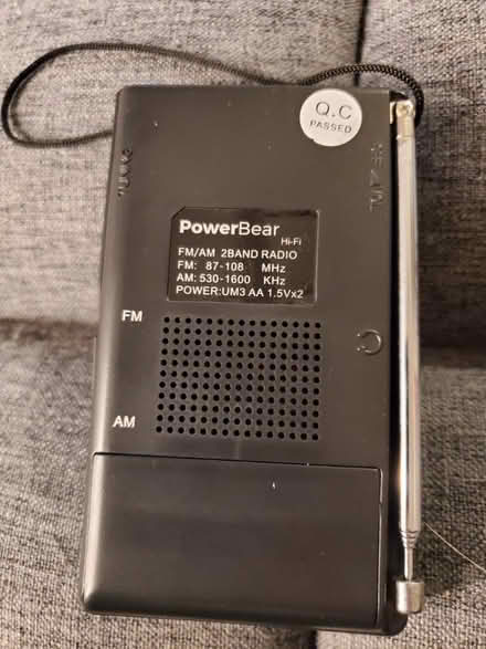 Photo of free Handheld AM/FM radio (8 Mile & Dequindre) #1
