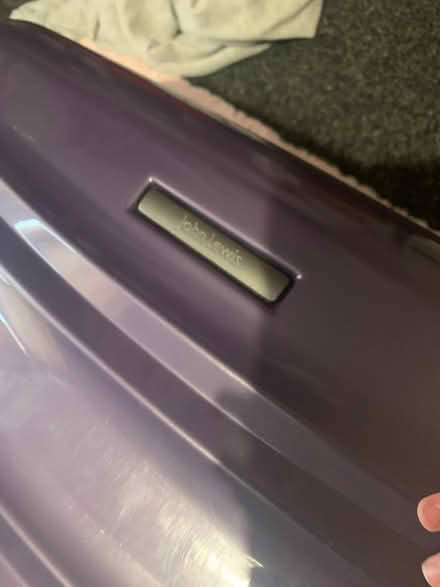 Photo of free Purple large suitcase (Bechstein meadow) #3