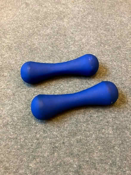 Photo of free 2kg dumbbells (Stoke Holy Cross NR14) #1