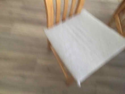 Photo of free Wooden table and six chairs (N2) #3