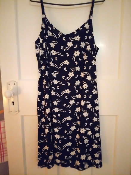 Photo of free Navy print Sundress Size 12/14 (Slough SL2, off Farnham Road) #2