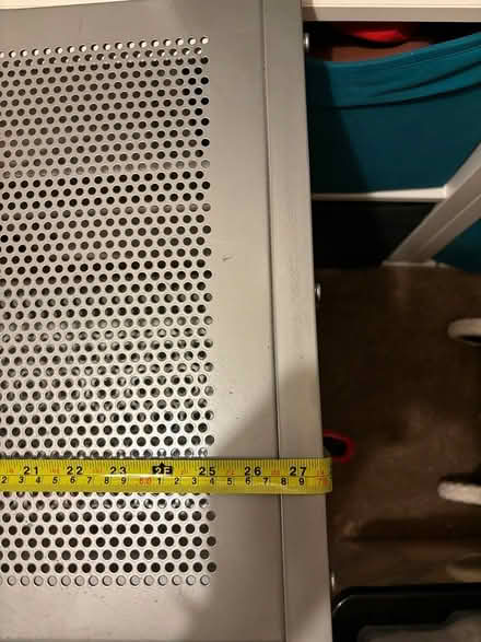 Photo of free Metal computer table (Ryecroft, Walsall, WS3) #2