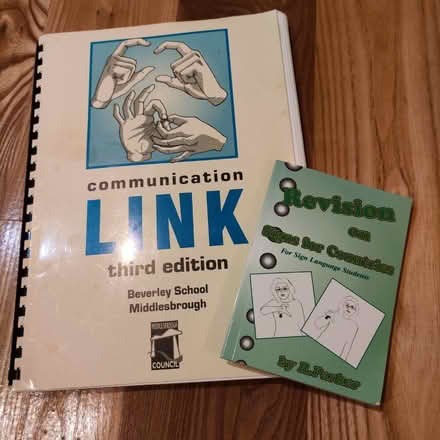 Photo of free British Sign Language books (Richmond TW9) #1