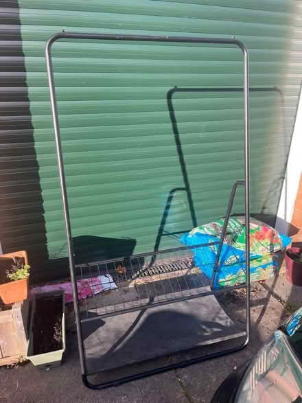 Photo of free clothes rail with shoe rack (Torbrex FK7) #1