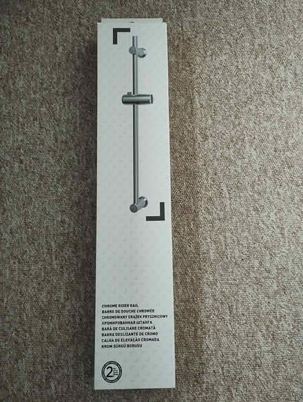 Photo of free Shower chrome riser rail (Shalford GU4) #2