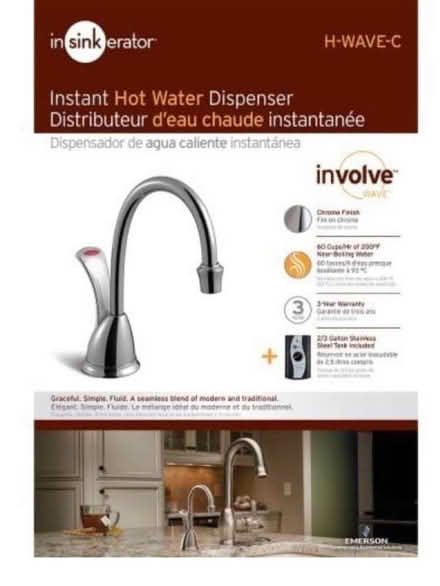 Photo of free Insinkerator Hot Water FAUCET only (Harbor Bay) #1