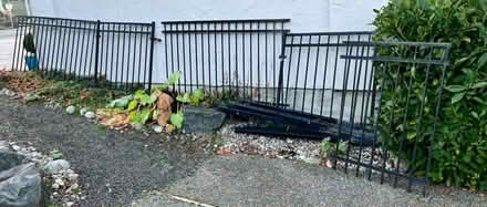 Photo of free Black Steel Fencing (Twin Lakes) #1