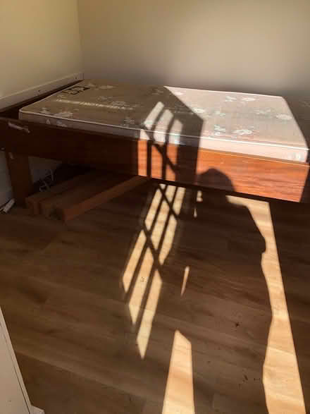 Photo of free single bed frame and mattress (Forest Knolls--west of Fairfax) #1