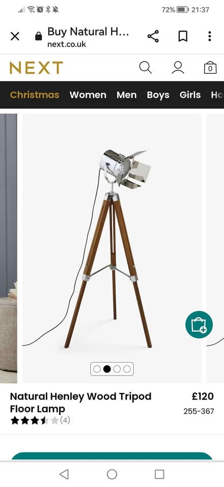 Photo of floor lamp (St Mellons Cardiff CF3) #1