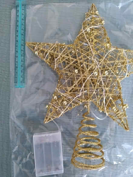 Photo of free Star Christmas tree topper (Oxford OX2) #1