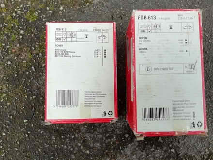 Photo of free Brake Pads, Rover 800 etc (Heron Way Horsham) #2