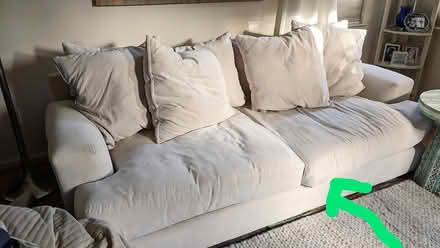 Photo of free sofa (Hayward Downtown) #2