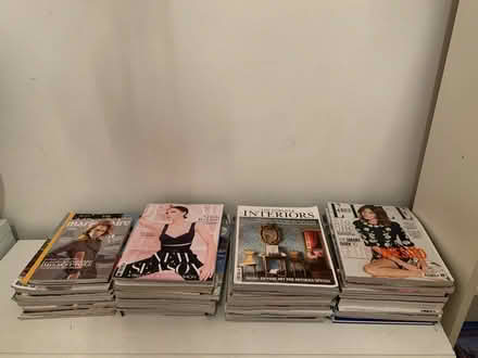 Photo of free OLD fashion & decoration magazines (N1 Dalston) #2