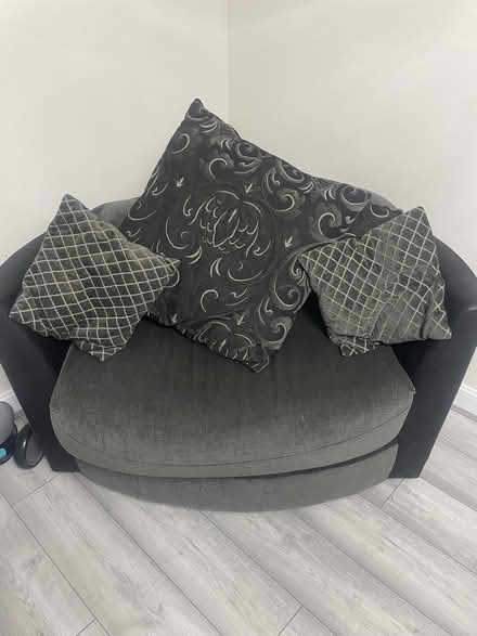 Photo of free Large swivel chair (Thornton Liverpool) #2