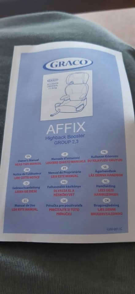 Photo of free Graco car seat. Never been used (Bedford MK41) #2