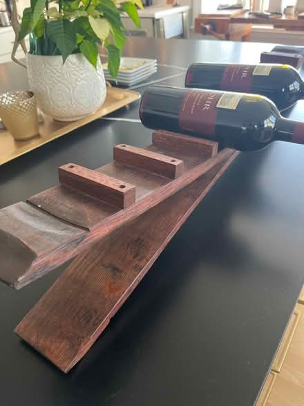 Photo of free Wooden wine rack (New Hope) #3