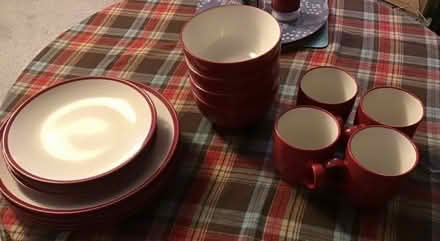Photo of free Dinner set red/white (Eastbourne BN21) #3