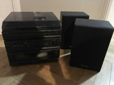 Photo of free Panasonic hifi with LP player (Barrow nr Whalley BB7) #1