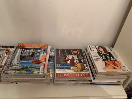 Photo of free OLD fashion & decoration magazines (N1 Dalston) #1