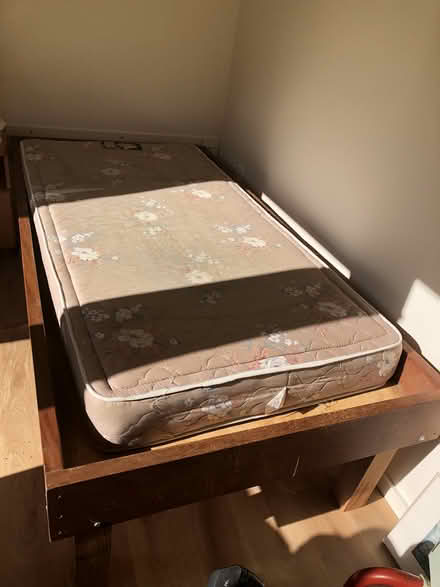 Photo of free single bed frame and mattress (Forest Knolls--west of Fairfax) #2