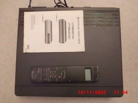 Photo of free Hitachi VHS Player - Spares or repair only (Elmstead BR7) #2