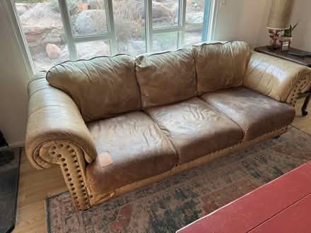 Photo of free Leather Couch / Sofa (South Boulder) #1