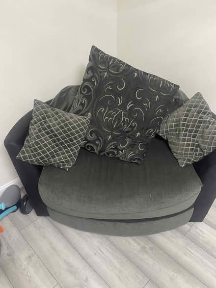 Photo of free Large swivel chair (Thornton Liverpool) #4