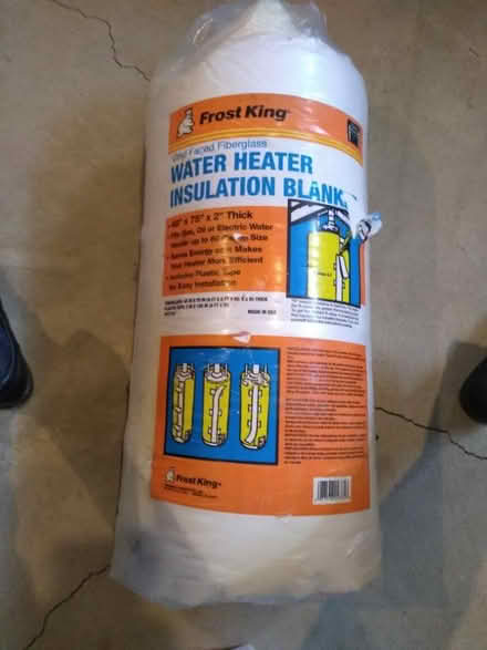 Photo of free Water Heater Insulation Blanket (Pawtucketville / Lowell) #1