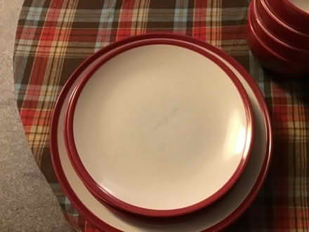 Photo of free Dinner set red/white (Eastbourne BN21) #2