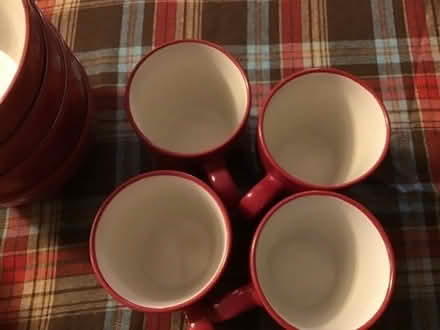 Photo of free Dinner set red/white (Eastbourne BN21) #1