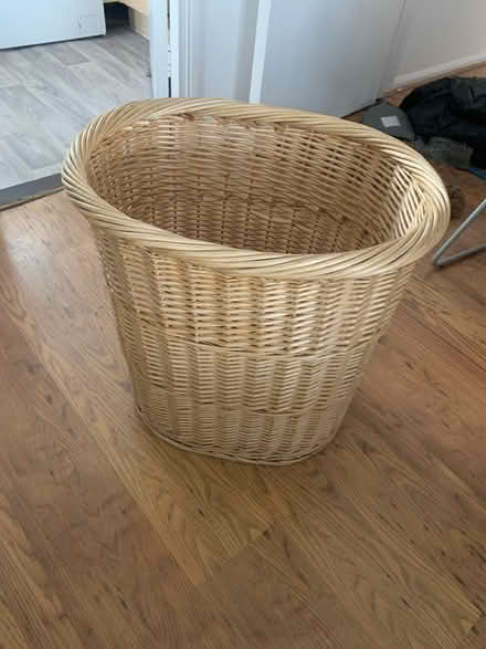 Photo of free Woooden basket (Morland road CR0) #1