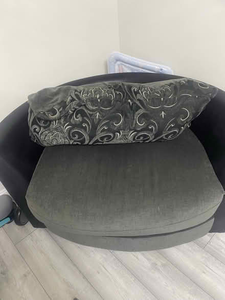 Photo of free Large swivel chair (Thornton Liverpool) #1
