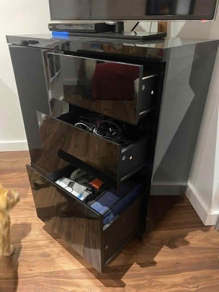 Photo of free Black Glossy Sideboard Unit (North Bersted, PO21 5**) #3