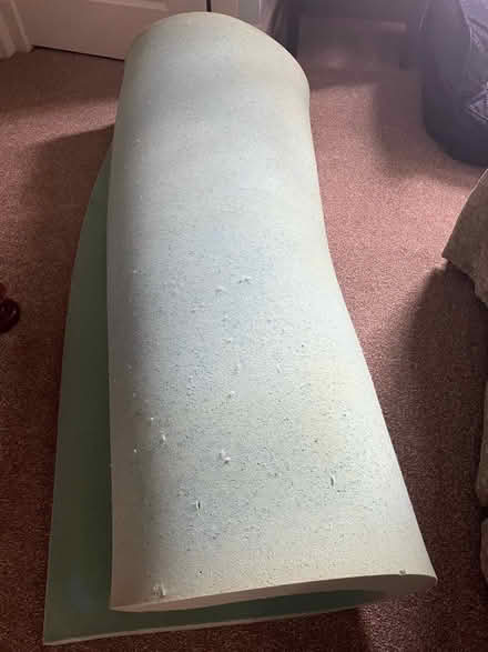 Photo of free Queen sized memory foam topper (Chesterbrook Rd and Albemarle) #1