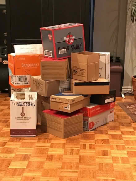 Photo of free Liquor store boxes and more (St Clair and Spadina) #1