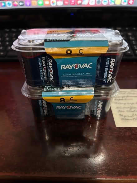 Photo of free C size batteries (Lemay/Mehville area) #1