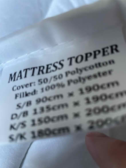 Photo of free Single duvet&cover, mattress topper , mattress cover (Rishton BB1) #3