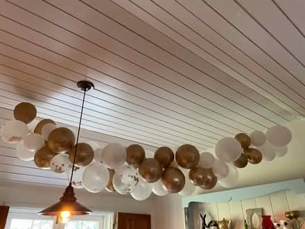 Photo of free Balloon arch white and rose gold (CT14) #1
