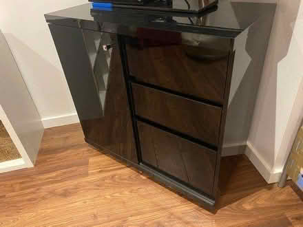 Photo of free Black Glossy Sideboard Unit (North Bersted, PO21 5**) #2