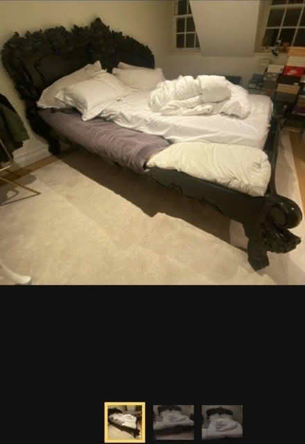 Photo of free Superking sized bed frame (SE17) #3