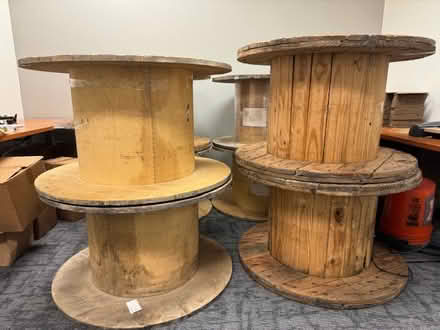 Photo of free Industrial Wood Reel/Spools (Wilsonville) #1