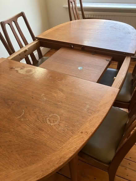 Photo of free dining table and 6 chairs (Heaton NE6) #2